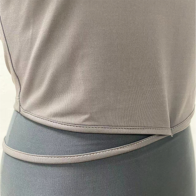 Camiseta sin mangas de yoga para mujer